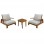 LOUNGE ΣΕΤ MIREX HM10893 ΤΡΑΠΕΖΑΚΙ & 2 ΠΟΛΥΘΡΟΝΕΣ--ΞΥΛΟ ΑΚΑΚΙΑΣ--ΕΚΡΟΥ ΜΑΞΙΛΑΡΙΑ