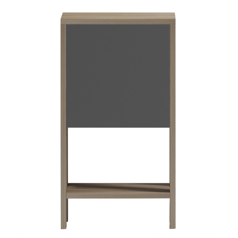 ΚΟΜΟΔΙΝΟ ARGUS HM18378.13 ΜΕΛΑΜΙΝΗ SONAMA/ΓΚΡΙ 30x30x55Υεκ.