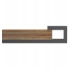 ΕΠΙΠΛΟ ΤΗΛΕΟΡΑΣΗΣ ΤΟΙΧΟΥ ESSENZA HM18372.13 ΜΕΛΑΜΙΝΗ OAK/ΓΚΡΙ 150x29.6x38.6Υεκ.