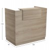 ΓΡΑΦΕΙΟ ΥΠΟΔΟΧΗΣ (RECEPTION) BARRY HM2152.01 ΜΕΛΑΜΙΝΗ ΣΕ SONAMA 120x70x110Υεκ.