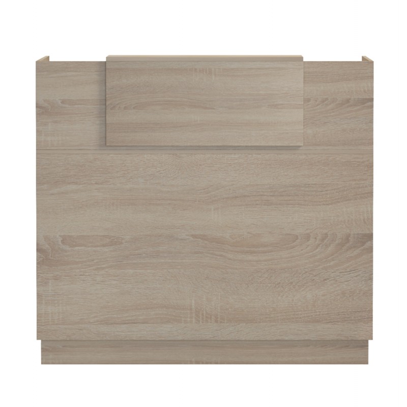 ΓΡΑΦΕΙΟ ΥΠΟΔΟΧΗΣ (RECEPTION) BARRY HM2152.01 ΜΕΛΑΜΙΝΗ ΣΕ SONAMA 120x70x110Υεκ.