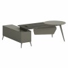 ΓΡΑΦΕΙΟ ΕΠΑΓΓΕΛΜΑΤΙΚΟ LUX SERIES 237X160X75Yεκ. ΔΕΞΙΑ ΓΩΝΙΑ ΣΤΑΧΤΙ ΜΟΚΑ HM2117R