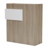 ΓΡΑΦΕΙΟ ΥΠΟΔΟΧΗΣ (RECEPTION) GAND HM2154.01 ΜΕΛΑΜΙΝΗ SONAMA/ΛΕΥΚΟ 95.5x40x110Υεκ