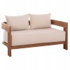 ΚΑΝΑΠΕΣ ΔΙΘΕΣΙΟΣ ΣΕΙΡΑ KIOTO HM6381 ΞΥΛΟ TEAK ΦΥΣΙΚΟ-ΜΠΕΖ ΜΑΞΙΛΑΡΙΑ 140x77x72Υεκ.