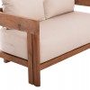ΚΑΝΑΠΕΣ ΔΙΘΕΣΙΟΣ ΣΕΙΡΑ KIOTO HM6381 ΞΥΛΟ TEAK ΦΥΣΙΚΟ-ΜΠΕΖ ΜΑΞΙΛΑΡΙΑ 140x77x72Υεκ.