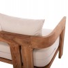ΚΑΝΑΠΕΣ ΤΡΙΘΕΣΙΟΣ ΣΕΙΡΑ KIOTO HM6382 ΞΥΛΟ TEAK ΦΥΣΙΚΟ-ΜΠΕΖ ΜΑΞΙΛΑΡΙΑ 210x74x72Υεκ.