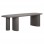 ΤΡΑΠΕΖΙ ΤΡΑΠΕΖΑΡΙΑΣ FIBER CEMENT ΟΒΑΛ GLEN HM6598.01 ΓΚΡΙ 260x95x75Υεκ
