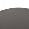 ΤΡΑΠΕΖΙ ΤΡΑΠΕΖΑΡΙΑΣ FIBER CEMENT ΟΒΑΛ GLEN HM6598.01 ΓΚΡΙ 260x95x75Υεκ