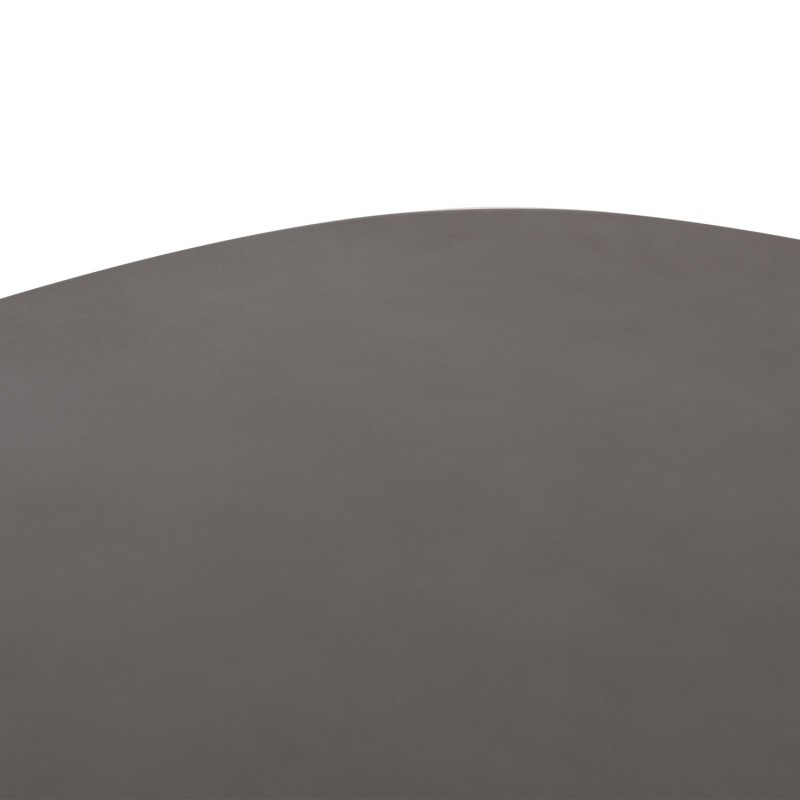ΤΡΑΠΕΖΙ ΤΡΑΠΕΖΑΡΙΑΣ FIBER CEMENT ΟΒΑΛ GLEN HM6598.01 ΓΚΡΙ 260x95x75Υεκ