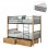 ΚΟΥΚΕΤΑ ΜΕ 2 ΣΥΡΤΑΡΙΑ & 2 ΣΤΡΩΜΑΤΑ 90X190εκ RAYVEN HM10749.06 ΞΥΛΟ ΚΑΙ ΜΕΤΑΛΛΟ