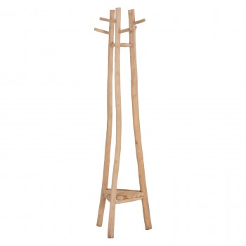 ΚΑΛΟΓΕΡΟΣ ΜΕ 3 ΚΟΛΩΝΕΣ TRIDEM HM4881 ΞΥΛΟ TEAK ΣΕ ΦΥΣΙΚΟ 52x52x200Υεκ.