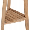 ΚΑΛΟΓΕΡΟΣ ΜΕ 3 ΚΟΛΩΝΕΣ TRIDEM HM4881 ΞΥΛΟ TEAK ΣΕ ΦΥΣΙΚΟ 52x52x200Υεκ.