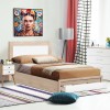ΚΡΕΒΑΤΙ ΜΟΝΟ ΜΕ ΣΥΡΤΑΡΙ & ΣΤΡΩΜΑ MELANY HM10745 ΜΕΛΑΜΙΝΗ SONAMA/ΛΕΥΚΟ--ΓΙΑ 90x190εκ