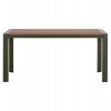 ΤΡΑΠΕΖΙ ΕΞΩΤ.ΧΩΡΟΥ GOYA HM6059.07 ΑΛΟΥΜΙΝΙΟ ΣE OLIVE GREEN & POLYWOOD 160X80Χ75Υεκ.