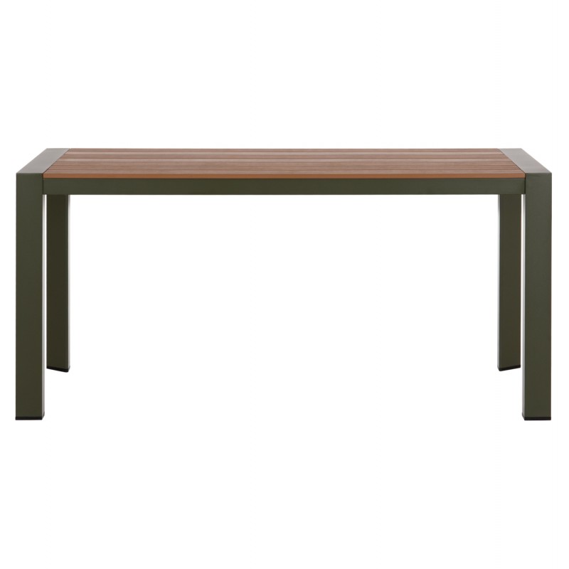 ΤΡΑΠΕΖΙ ΕΞΩΤ.ΧΩΡΟΥ GOYA HM6059.07 ΑΛΟΥΜΙΝΙΟ ΣE OLIVE GREEN & POLYWOOD 160X80Χ75Υεκ.