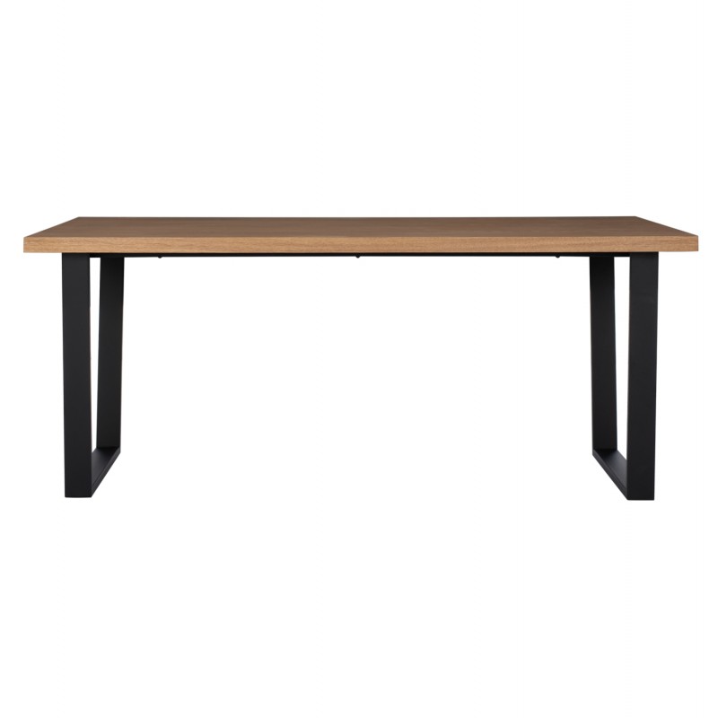 ΣΕΤ ΤΡΑΠΕΖΑΡΙΑΣ 7ΤΜΧ ASTORIA HM10933.02 MDF TOP--ΥΦΑΣΜΑ ΜΠΕΖ/ΚΑΦΕ & ΜΕΤΑΛΛΟ ΜΑΥΡΟ