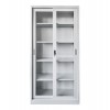 ΒΙΒΛΙΟΘΗΚΗ ΜΕ ΣΥΡΟΜΕΝΕΣ ΠΟΡΤΕΣ SIDER HM6632.02 ΜΕΤΑΛΛΙΚΗ ΛΕΥΚΗ 90x40x185Υεκ