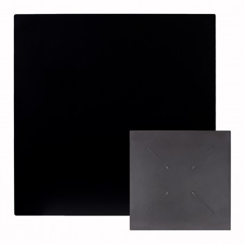 ΕΠΙΦΑΝΕΙΑ ΤΡΑΠΕΖΙΟΥ ΤΕΤΡΑΓΩΝΗ HPL HM5839.21 ΜΑΥΡΟ 80Χ80εκ