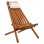 ΠΟΛΥΘΡΟΝΑ LOUNGE ΜΕ ΜΑΞΙΛΑΡΑΚΙ ΠΤΥΣΣΟΜΕΝΗ SHIGAN HM6530 ΞΥΛΟ ΑΚΑΚΙΑΣ 88x59x82.5Υεκ