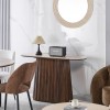 ΚΟΝΣΟΛΑ WALDEN HM18439 ΚΕΡΑΜΙΚΟ TOP ΤΡΑΒΕΡΤΙΝΑ--MDF ΒΑΣΗ ΚΑΡΥΔΙ 120x40x76Υεκ