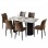 ΣΕΤ ΤΡΑΠΕΖΑΡΙΑΣ 7ΤΜΧ MINAO HM21362 ΚΕΡΑΜΙΚΟ TOP/MDF ΠΟΔΙΑ--PU ΚΑΦΕ/ΜΕΤΑΛ.ΠΟΔΙΑ