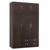 ΝΤΟΥΛΑΠΑ 3ΦΥΛΛΗ ΜΕ ΠΑΤΑΡΙ CARLY HM10891.01 ΜΕΛΑΜΙΝΗ ΣΕ ZEBRANO 150X55Χ240Υεκ.