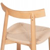 KΑΡΕΚΛΑ ΤΡΑΠΕΖΑΡΙΑΣ OSORIO HM18335.01 RUBBERWOOD & ΣΧΟΙΝΙ ΣΕ ΦΥΣΙΚΟ 51x55x74Υεκ