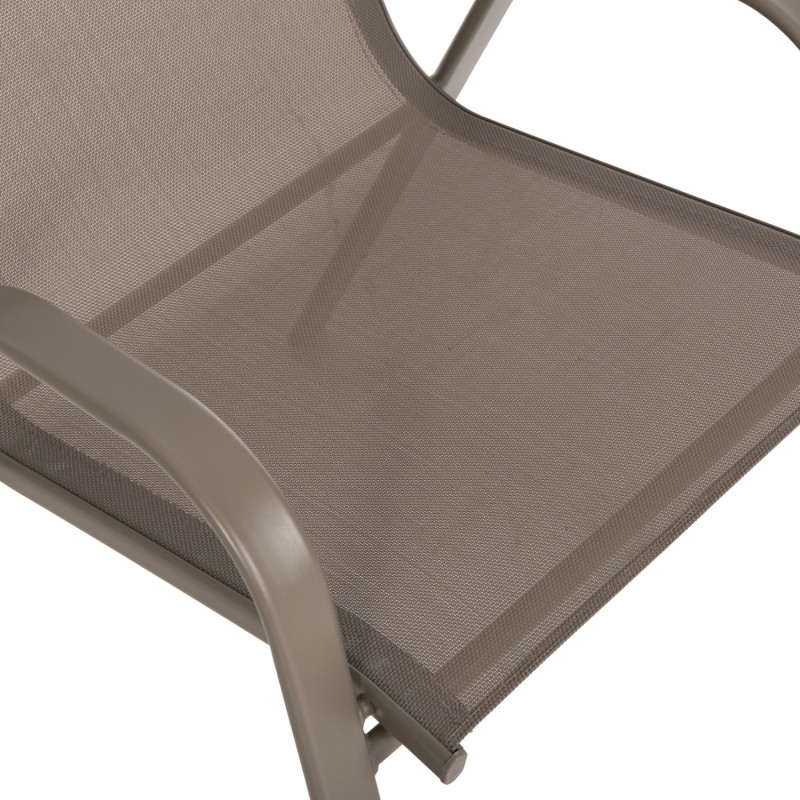 ΣΕΤ ΤΡΑΠΕΖΑΡΙΑΣ 5ΤΜΧ ADAM HM10897.04 ΤΡΑΠΕΖΙ 110x60εκ & 4 ΠΟΛΥΘΡΟΝΕΣ--ΣΑΜΠΑΝΙ