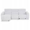 ΚΑΝΑΠΕΣ ΑΡΙΣΤΕΡΗ ΓΩΝΙΑ 3Θ ΜΕ RECLINE VALENTE HM3317.01L ΑΝΟΙΧΤΟ ΓΚΡΙ ΥΦΑΣΜΑ 275x160x104Yεκ