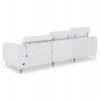 ΚΑΝΑΠΕΣ ΑΡΙΣΤΕΡΗ ΓΩΝΙΑ 3Θ ΜΕ RECLINE VALENTE HM3317.01L ΑΝΟΙΧΤΟ ΓΚΡΙ ΥΦΑΣΜΑ 275x160x104Yεκ