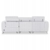ΚΑΝΑΠΕΣ ΑΡΙΣΤΕΡΗ ΓΩΝΙΑ 3Θ ΜΕ RECLINE VALENTE HM3317.01L ΑΝΟΙΧΤΟ ΓΚΡΙ ΥΦΑΣΜΑ 275x160x104Yεκ