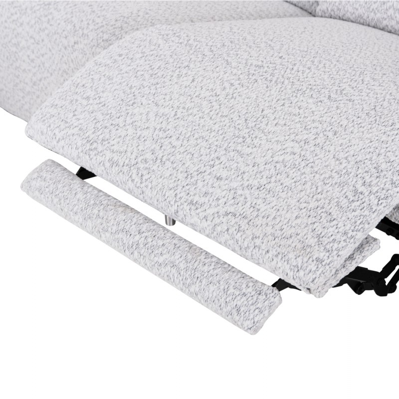 ΚΑΝΑΠΕΣ ΑΡΙΣΤΕΡΗ ΓΩΝΙΑ 3Θ ΜΕ RECLINE VALENTE HM3317.01L ΑΝΟΙΧΤΟ ΓΚΡΙ ΥΦΑΣΜΑ 275x160x104Yεκ