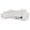 ΚΑΝΑΠΕΣ ΑΡΙΣΤΕΡΗ ΓΩΝΙΑ 3Θ ΜΕ RECLINE VALENTE HM3317.02L ΜΠΕΖ ΥΦΑΣΜΑ 275x160x104Yεκ