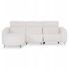 ΚΑΝΑΠΕΣ ΑΡΙΣΤΕΡΗ ΓΩΝΙΑ 3Θ ΜΕ RECLINE VALENTE HM3317.02L ΜΠΕΖ ΥΦΑΣΜΑ 275x160x104Yεκ
