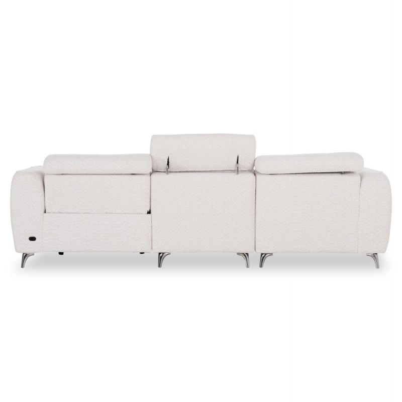 ΚΑΝΑΠΕΣ ΑΡΙΣΤΕΡΗ ΓΩΝΙΑ 3Θ ΜΕ RECLINE VALENTE HM3317.02L ΜΠΕΖ ΥΦΑΣΜΑ 275x160x104Yεκ