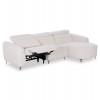 ΚΑΝΑΠΕΣ ΔΕΞΙΑ ΓΩΝΙΑ 3Θ ΜΕ RECLINE VALENTE HM3317.02R ΜΠΕΖ ΥΦΑΣΜΑ 275x160x104Yεκ
