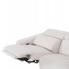 ΚΑΝΑΠΕΣ ΔΕΞΙΑ ΓΩΝΙΑ 3Θ ΜΕ RECLINE VALENTE HM3317.02R ΜΠΕΖ ΥΦΑΣΜΑ 275x160x104Yεκ