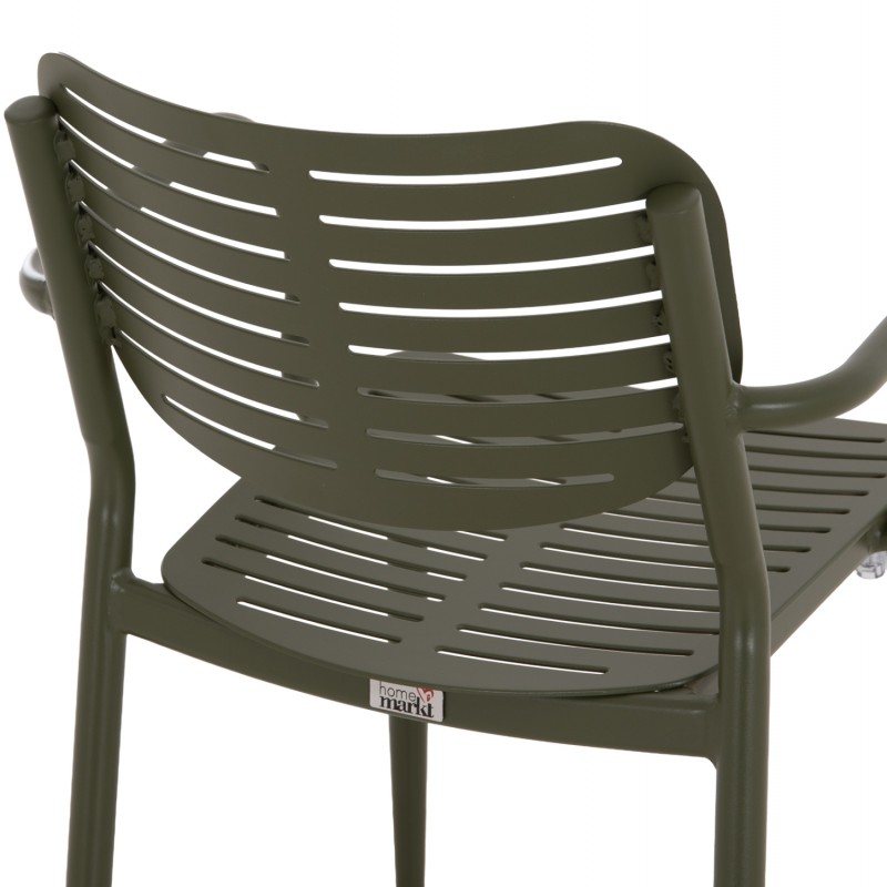 ΣΕΤ ΤΡΑΠΕΖΑΡΙΑΣ ΕΞ.ΧΩΡΟΥ 5ΤΜΧ HILLIARD HM10998.07 OLIVE GREEN ΑΛΟΥΜΙΝΙΟ-POLYWOOD