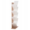 ΒΙΒΛΙΟΘΗΚΗ LIANA HM9028.14 ΜΕΛΑΜΙΝΗ SONAMA/ΛΕΥΚΟ 46x22x128,5Yεκ.