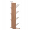 ΒΙΒΛΙΟΘΗΚΗ LIANA HM9028.14 ΜΕΛΑΜΙΝΗ SONAMA/ΛΕΥΚΟ 46x22x128,5Yεκ.