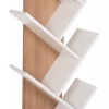 ΒΙΒΛΙΟΘΗΚΗ LIANA HM9028.14 ΜΕΛΑΜΙΝΗ SONAMA/ΛΕΥΚΟ 46x22x128,5Yεκ.