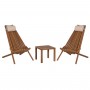 LOUNGE ΣΕΤ ΕΞ.ΧΩΡΟΥ 3ΤΜΧ SHIGAN HM10993 ΞΥΛΟ ΑΚΑΚΙΑΣ--ΜΑΞΙΛΑΡI ΚΕΦΑΛΗΣ ΣΕ ΜΠΕΖ