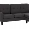 ΚΑΝΑΠΕΣ ΓΩΝΙΑ ΑΝΑΣΤΡΕΨΙΜΗ MEGGY HM3297.11 ΓΚΡΙ ΥΦΑΣΜΑ 184.5x75-129x86Yεκ.