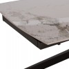 ΤΡΑΠΕΖΙ ΕΠΕΚΤΕΙΝΟΜΕΝΟ AIRA HM18411 ΚΕΡΑΜΙΚΟ TOP ΣΕ ΛΕΥΚΟ/ΚΑΦΕ ΜΑΡΜΑΡΟ 165/240x90x76Υεκ