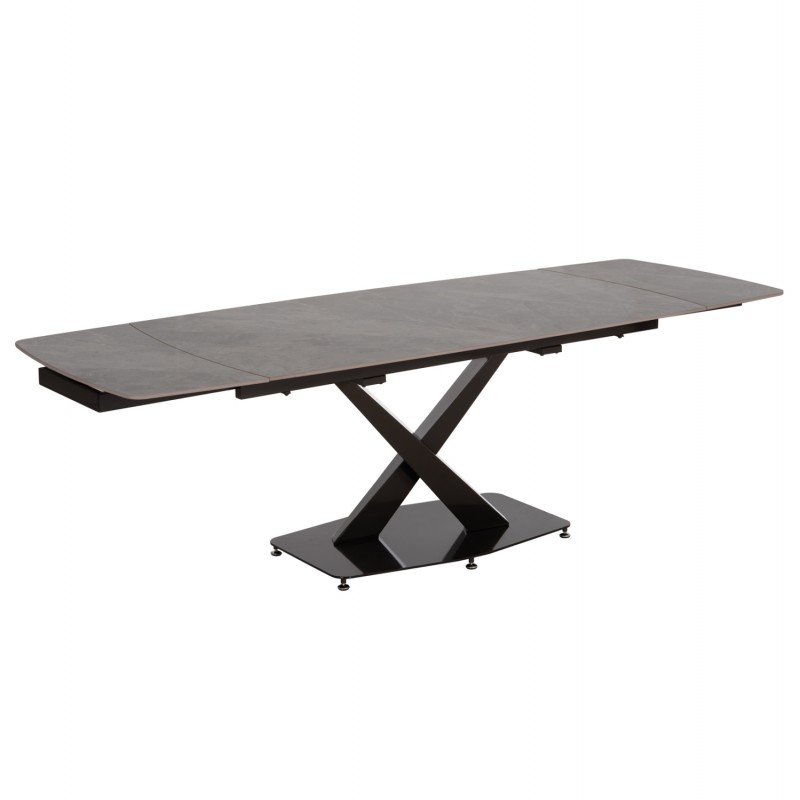 ΤΡΑΠΕΖΙ ΕΠΕΚΤΕΙΝΟΜΕΝΟ HOKU HM18410 ΚΕΡΑΜΙΚΟ TOP ΣΕ ΓΚΡΙ ΜΑΡΜΑΡΟ 165/240x90x75Υεκ.
