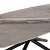 ΤΡΑΠΕΖΙ ΤΡΑΠΕΖΑΡΙΑΣ ISKA HM18423 ΚΕΡΑΜΙΚΟ TOP ΣΕ ΛΕΥΚΟ/ΚΑΦΕ ΜΑΡΜΑΡΟ 178x89x79Υεκ