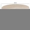 ΣΕΤ ΤΡΑΠΕΖΑΡΙΑΣ 5ΤΜΧ WALDEN HM12104.03 ΚΕΡΑΜΙΚΟ TOP ΤΡΑΒΕΡΤΙΝΑ--ΥΦΑΣΜΑ TAUPE