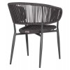 ΠΟΛΥΘΡΟΝΑ ΑΛΟΥΜΙΝΙΟΥ EULO HM5783.21 ΓΚΡΙ-ΤWISTED RATTAN ΓΚΡΙ 57x63x77Υεκ.