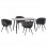 ΣΕΤ ΤΡΑΠΕΖΑΡΙΑΣ 5ΤΜΧ RAVEN HM12116.01 ΚΕΡΑΜΙΚΟ TOP ΓΚΡΙ ΜΑΡΜΑΡΟ--ΓΚΡΙ ΒΕΛΟΥΔΟ