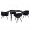 ΣΕΤ ΤΡΑΠΕΖΑΡΙΑΣ 5ΤΜΧ RAVEN HM12116.03 ΚΕΡΑΜΙΚΟ TOP ΜΑΥΡΟ ΜΑΡΜΑΡΟ--ΜΑΥΡΟ ΒΕΛΟΥΔΟ